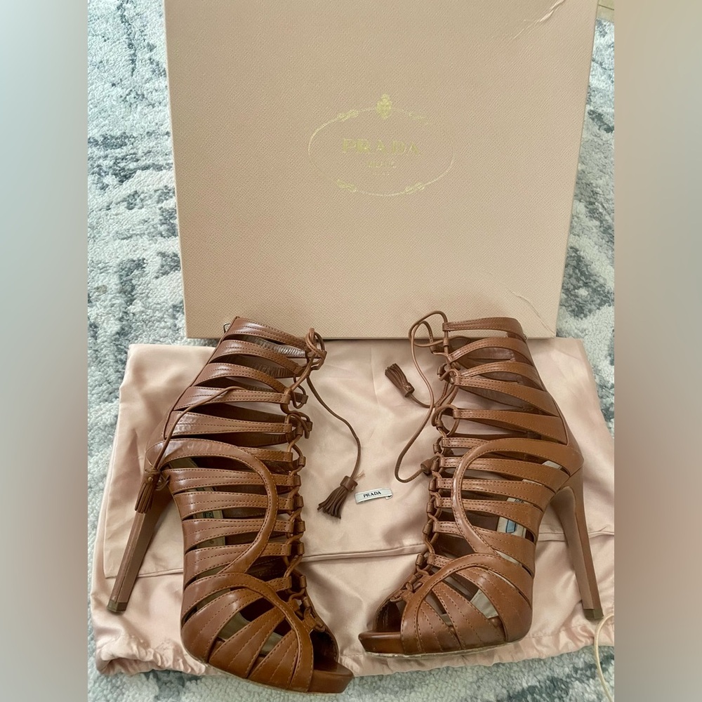 Prada - Strappy Heels